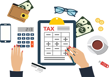 What is a withholding tax and to what is it paid?